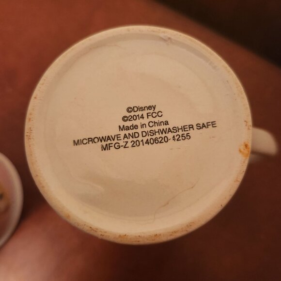 Disney Princess Ceramic Mug 2014 FCC Ariel Belle Rapunzel Aurora - Picture 6 of 6